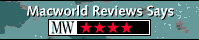 Macworld **** 4 Stars